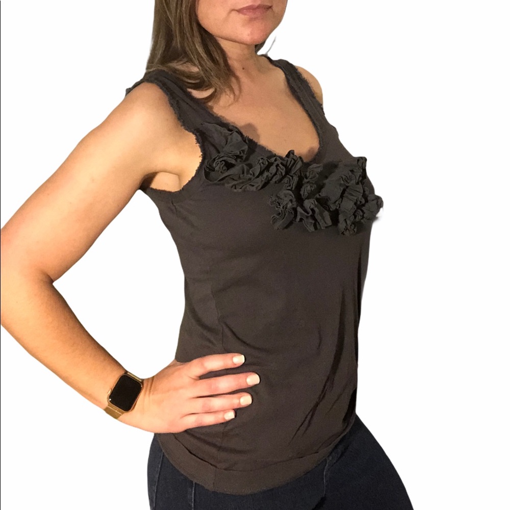 J. Crew Flower Top